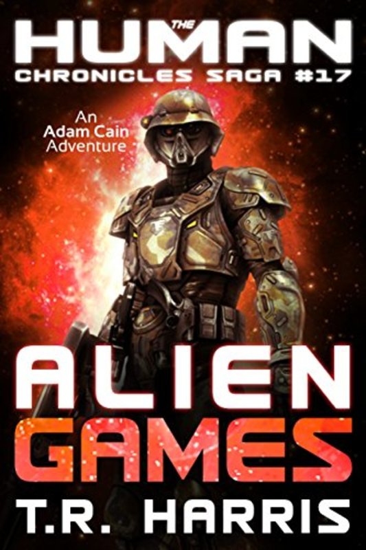 Book cover for "Alien Games" by TR Harris