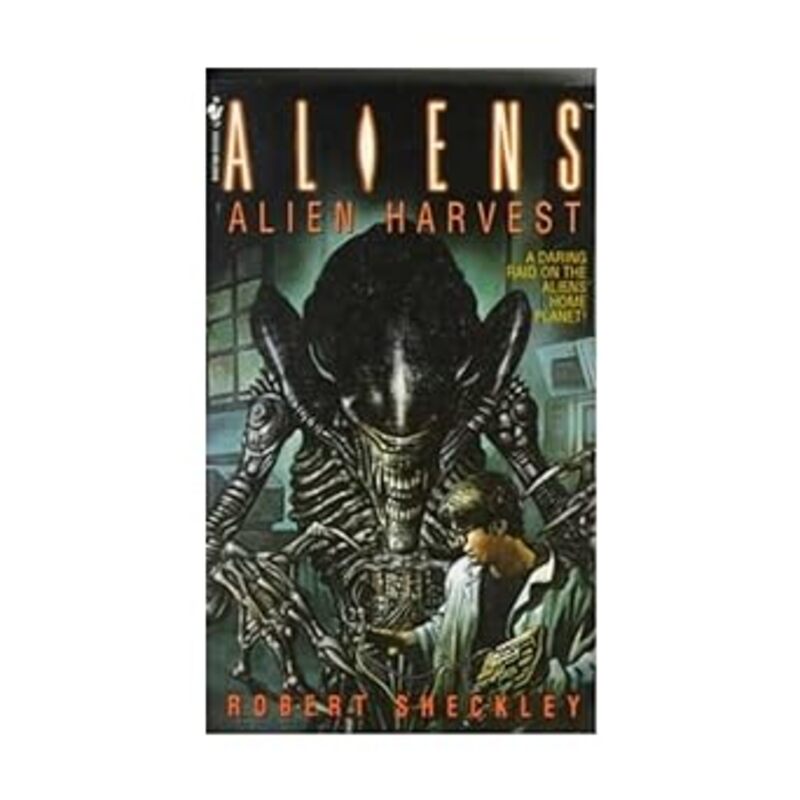 Book cover for "Alien Harvest" by Steve Perry