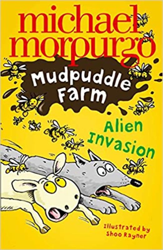 Book cover for "Alien Invasion!" by Michael Morpurgo
