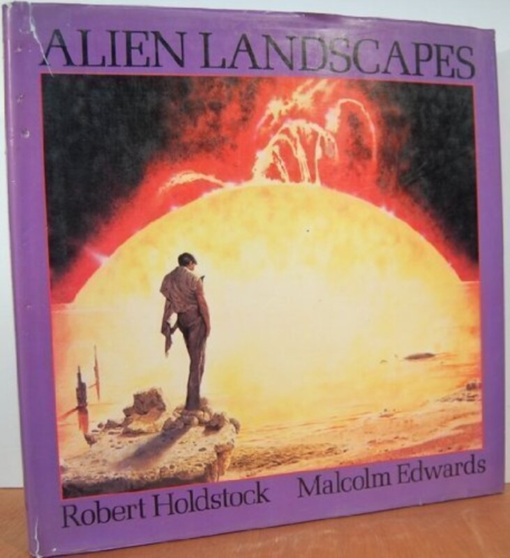 Book cover for "Alien Landscapes" by Robert Holdstock