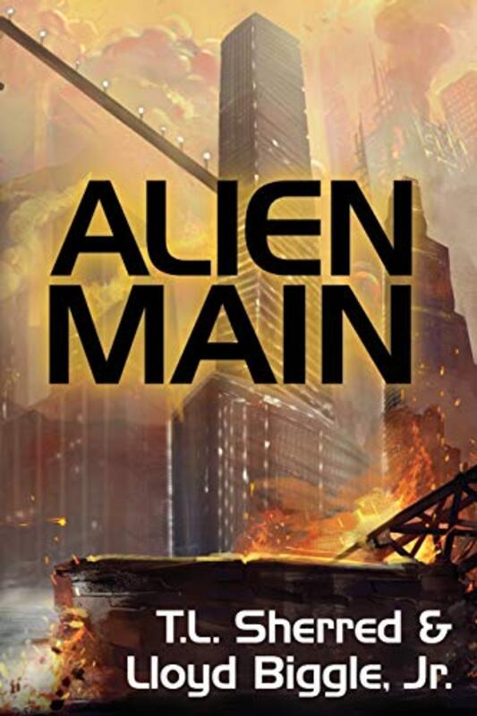 Book cover for "Alien Main" by Lloyd Biggle Jr