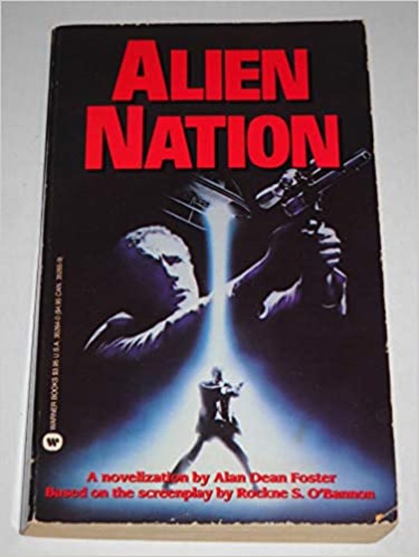 Book cover for "Alien Nation" by Alan Dean Foster