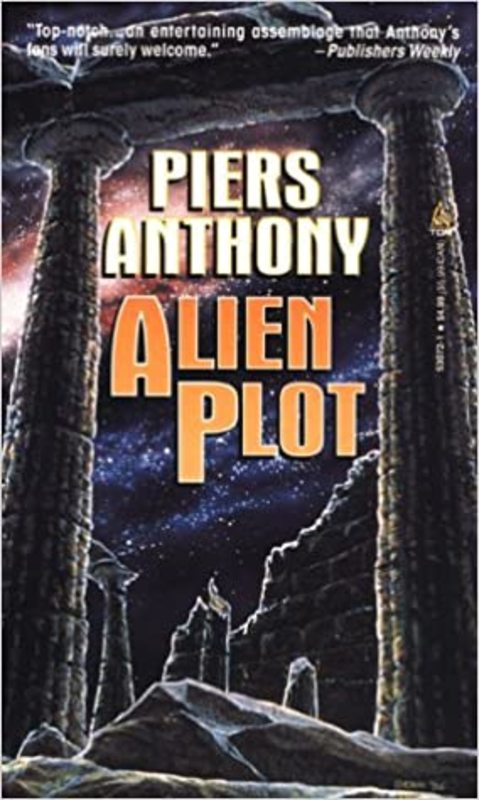 Book cover for "Alien Plot" by Piers Anthony