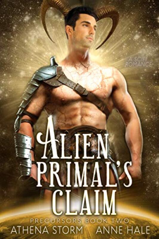 Book cover for "Alien Primal's Claim" by Athena Storm