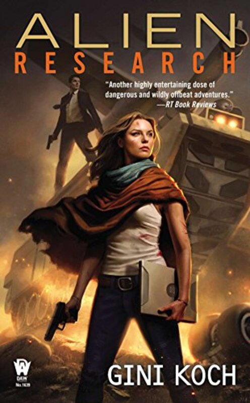 Book cover for "Alien Research" by Gini Koch