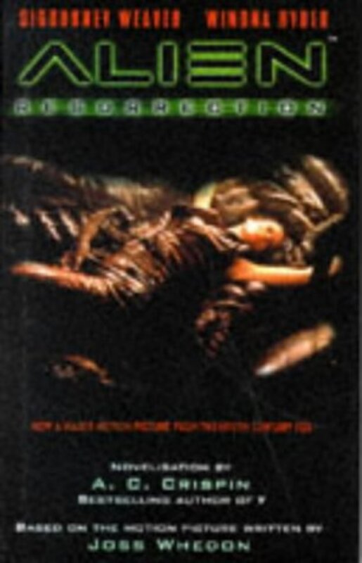 Book cover for "Alien Resurrection" by AC Crispin