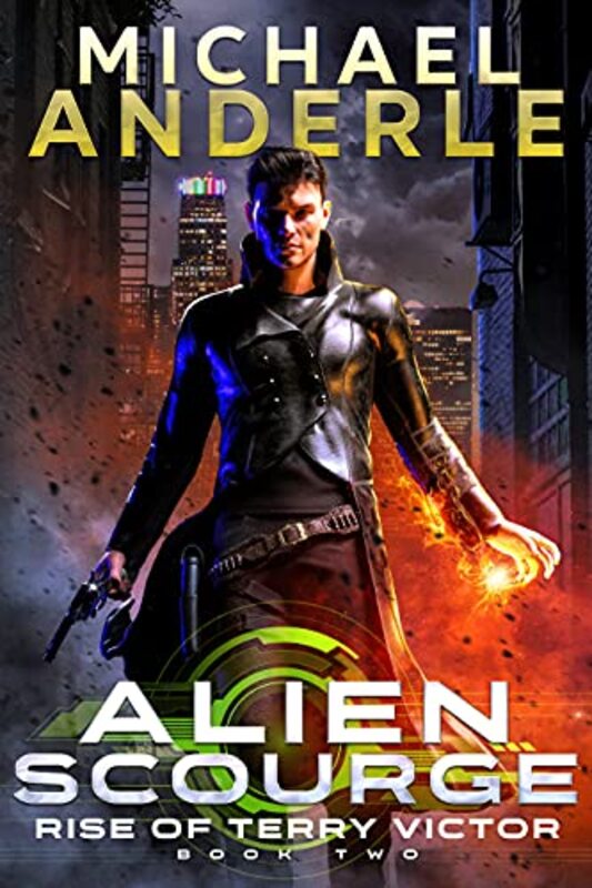 Book cover for "Alien Scourge" by Michael Anderle