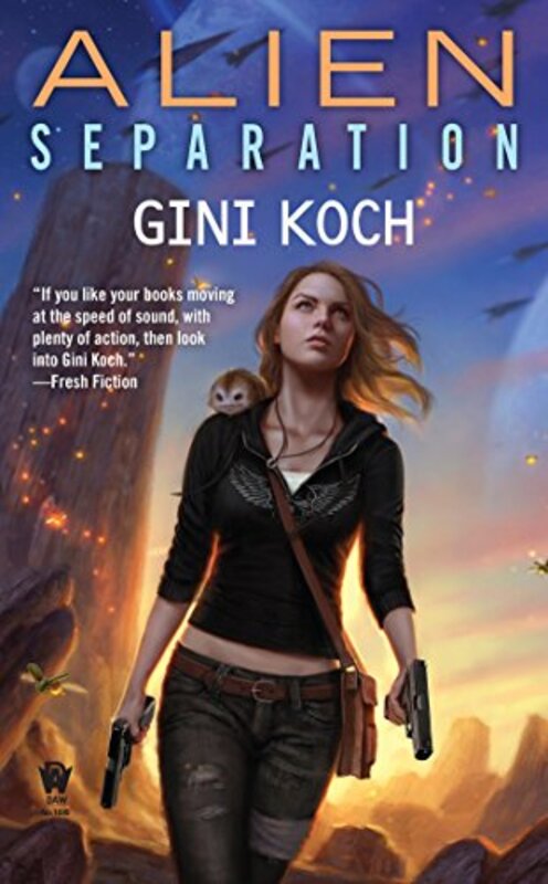 Book cover for "Alien Separation" by Gini Koch