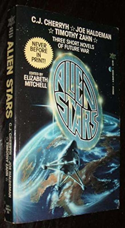 Book cover for "Alien Stars" by Timothy Zahn