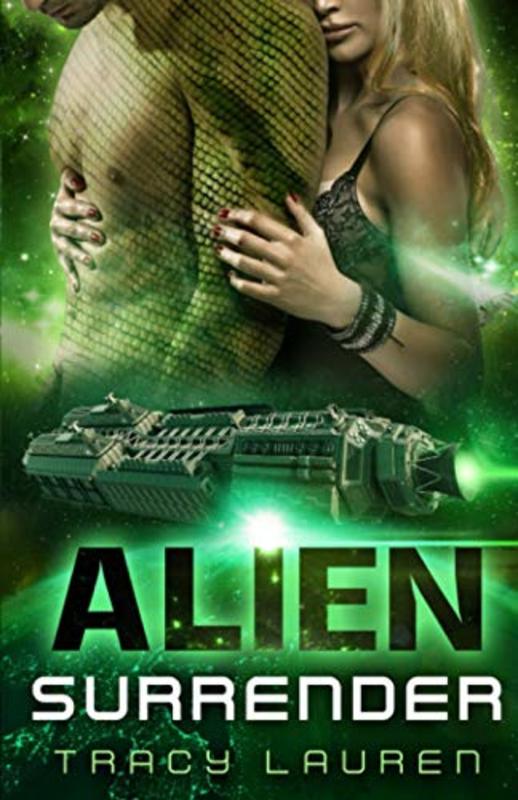 Book cover for "Alien Surrender" by Tracy Lauren