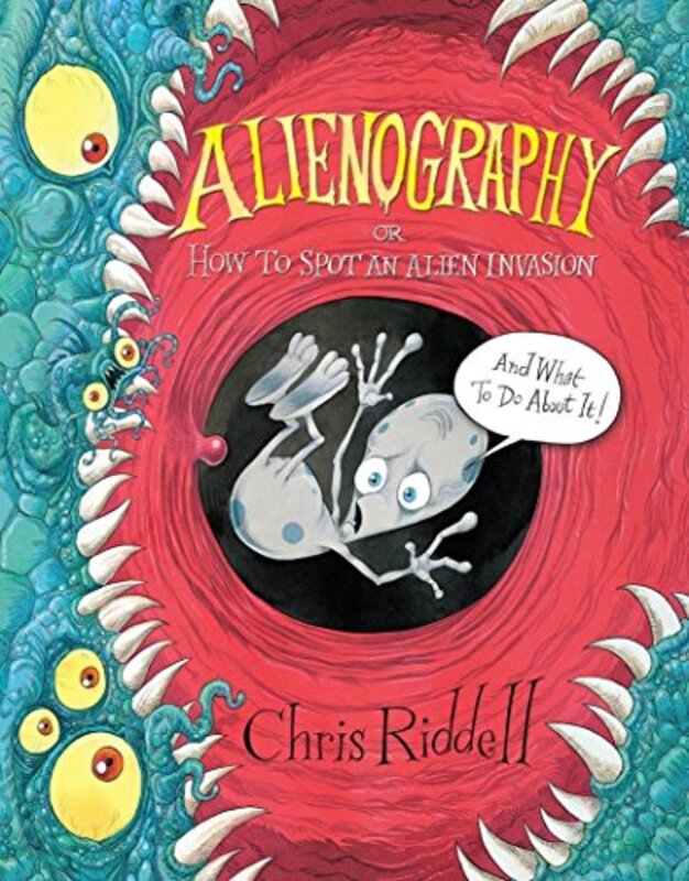 Book cover for "Alienography" by Chris Riddell