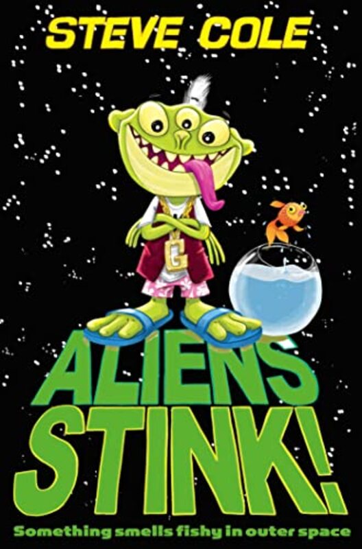 Book cover for "Aliens Stink!" by Jim Field