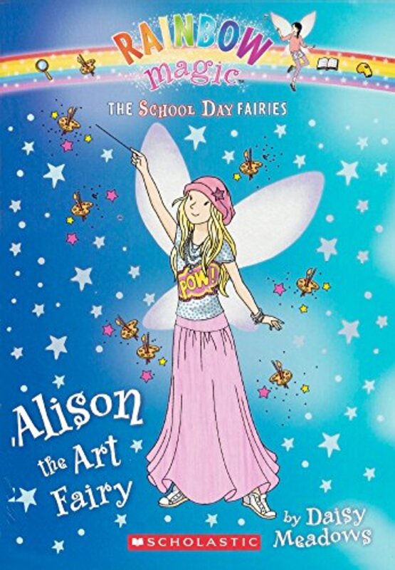 Book cover for "Alison the Art Fairy" by Daisy Meadows
