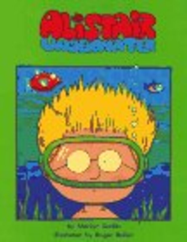 Book cover for "Alistair Underwater" by Marilyn Sadler