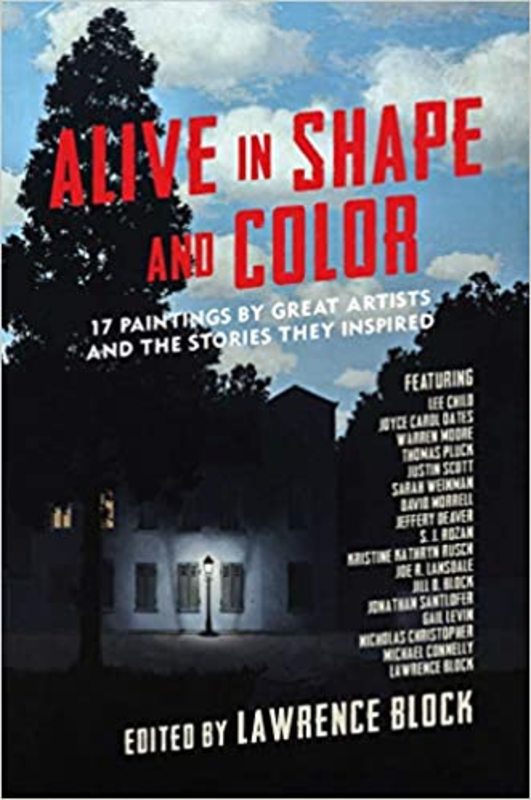 Book cover for "Alive in Shape and Color" by Lawrence Block