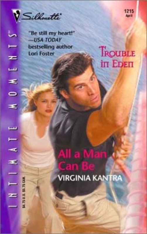 Book cover for "All A Man Can Be" by Virginia Kantra
