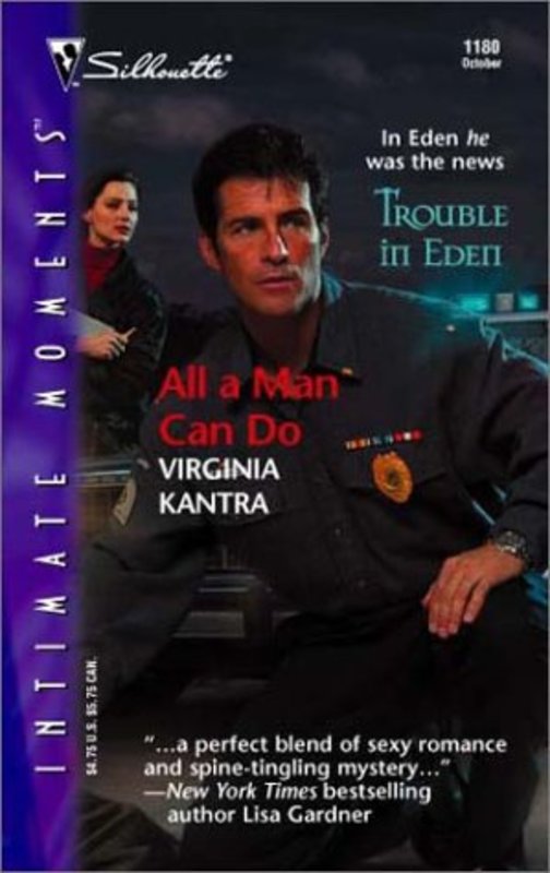 Book cover for "All A Man Can Do" by Virginia Kantra