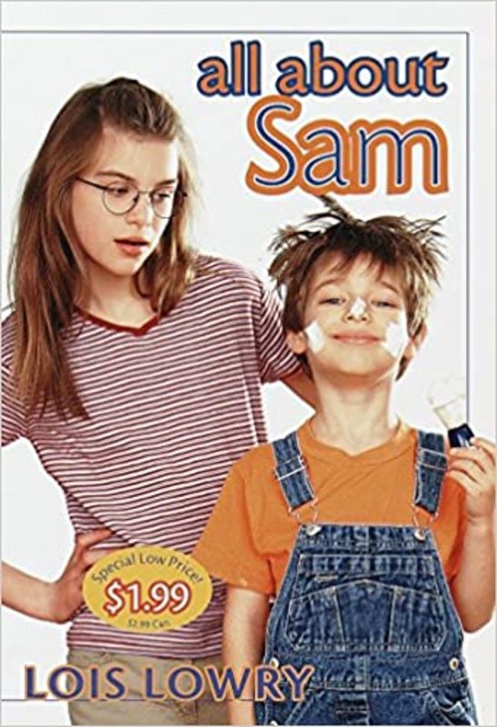 Book cover for "All About Sam" by Lois Lowry