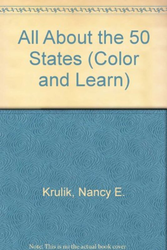 Book cover for "All About the 50 States" by Nancy Krulik