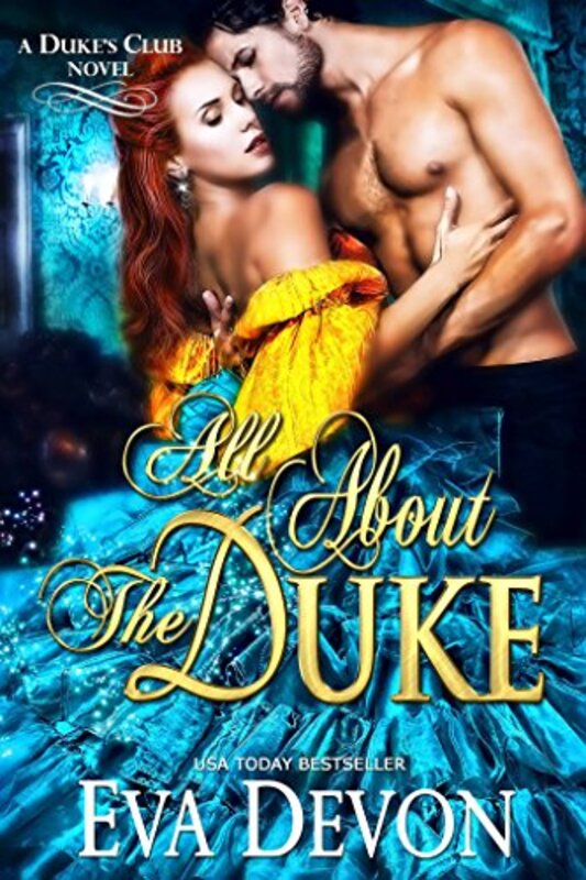 Book cover for "All About the Duke" by Eva Devon