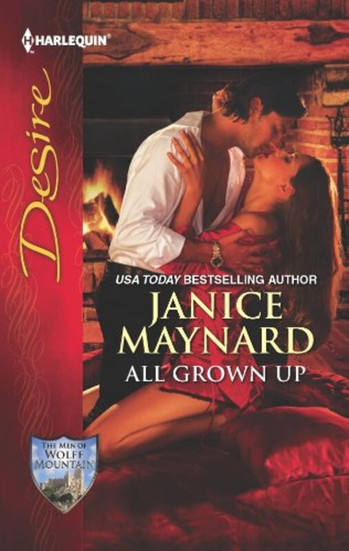 Book cover for "All Grown Up" by Janice Maynard