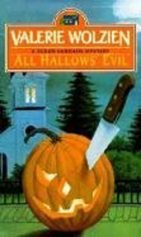 Book cover for "All Hallows' Evil" by Valerie Wolzien