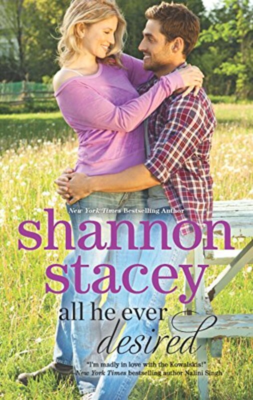 Book cover for "All He Ever Desired" by Shannon Stacey