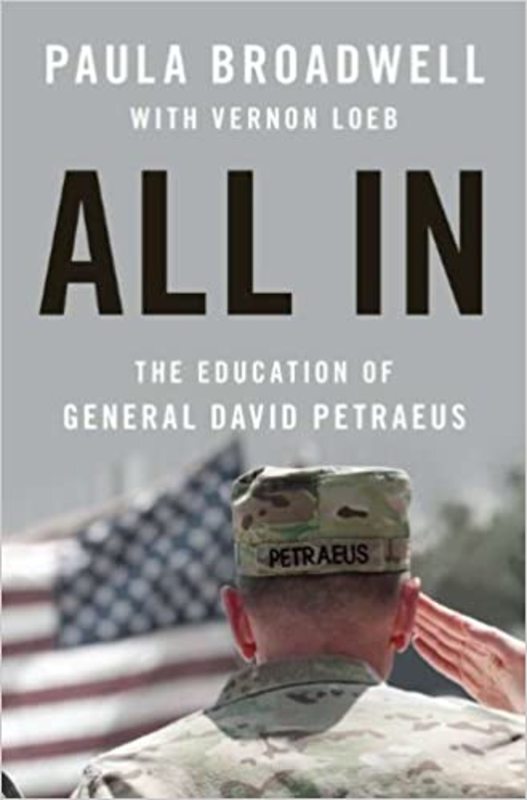 Book cover for "All In" by Paula Broadwell
