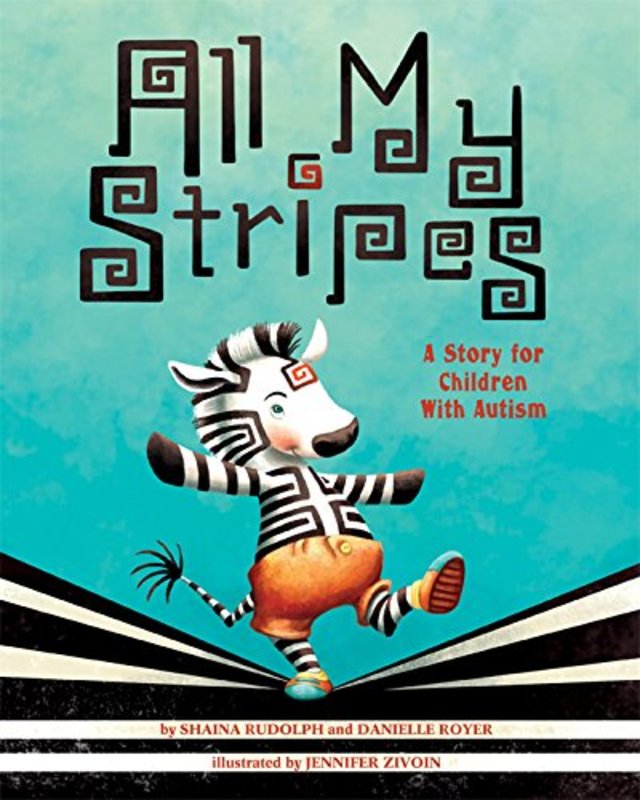Book cover for "All My Stripes" by Shaina Rudolph