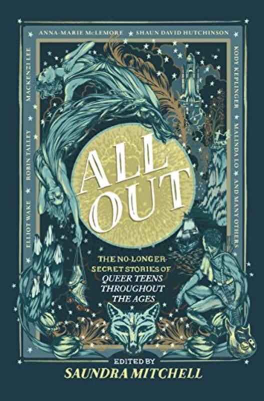 Book cover for "All Out" by Saundra Mitchell