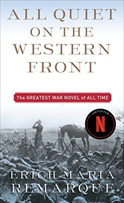 Book cover for "All Quiet on the Western Front" by Erich Maria Remarque