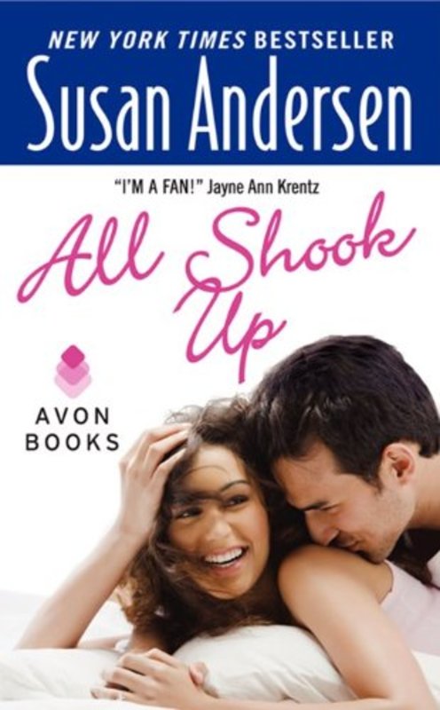 Book cover for "All Shook Up" by Susan Andersen
