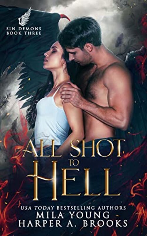 Book cover for "All Shot to Hell" by Mila Young