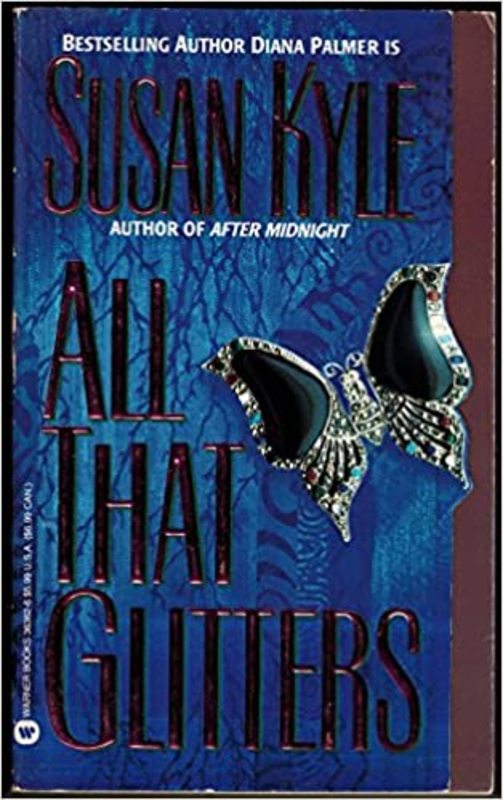 Book cover for "All That Glitters" by Diana Palmer