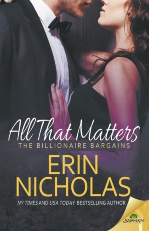 Book cover for "All That Matters" by Erin Nicholas