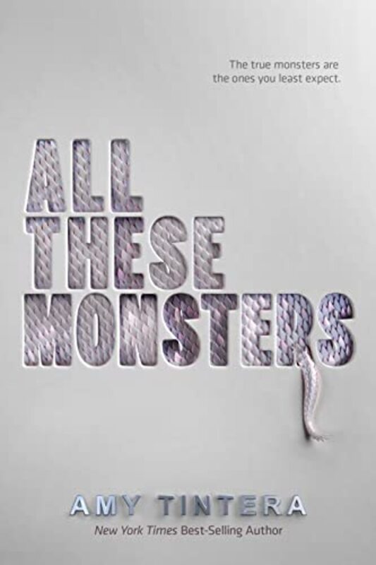 Book cover for "All These Monsters" by Amy Tintera