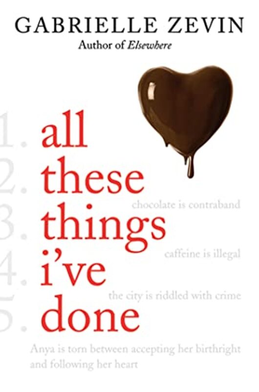 Book cover for "All These Things I've Done" by Gabrielle Zevin