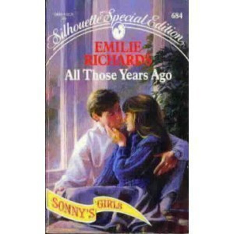 Book cover for "All Those Years Ago" by Emilie Richards