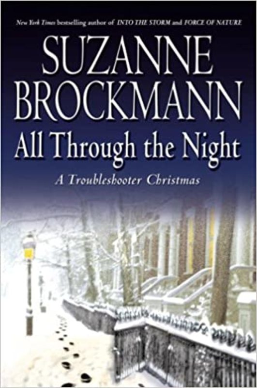 Book cover for "All Through the Night" by Suzanne Brockmann