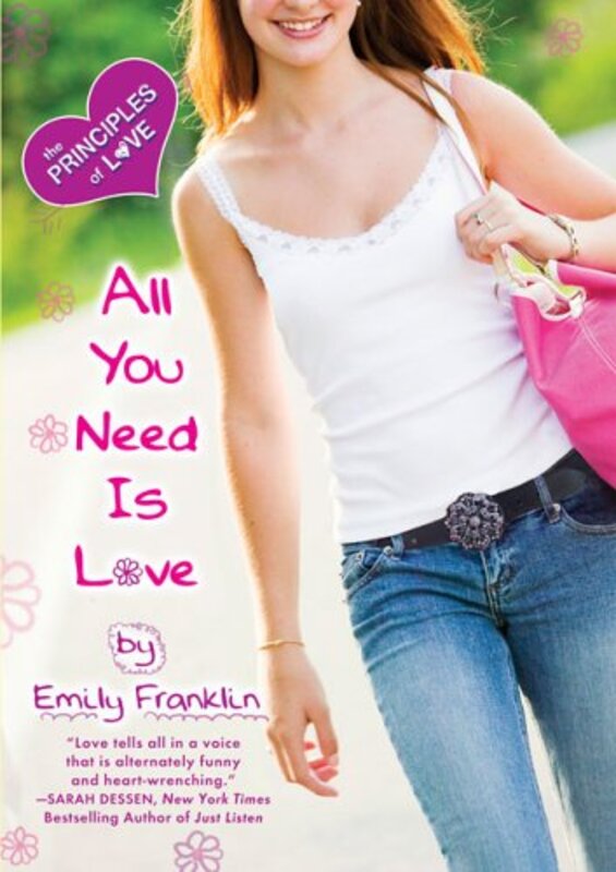 Book cover for "All You Need is Love" by Emily Franklin