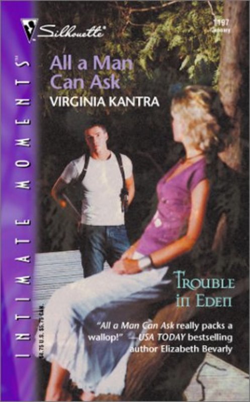 Book cover for "All a Man Can Ask" by Virginia Kantra