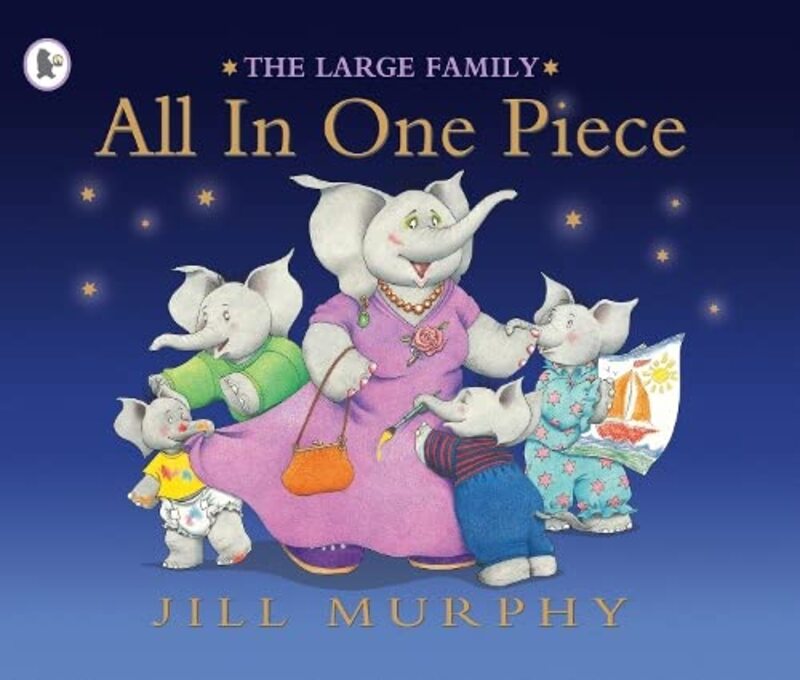 Book cover for "All in One Piece" by Jill Murphy