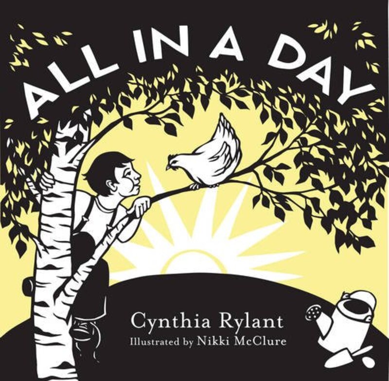 Book cover for "All in a Day" by Cynthia Rylant