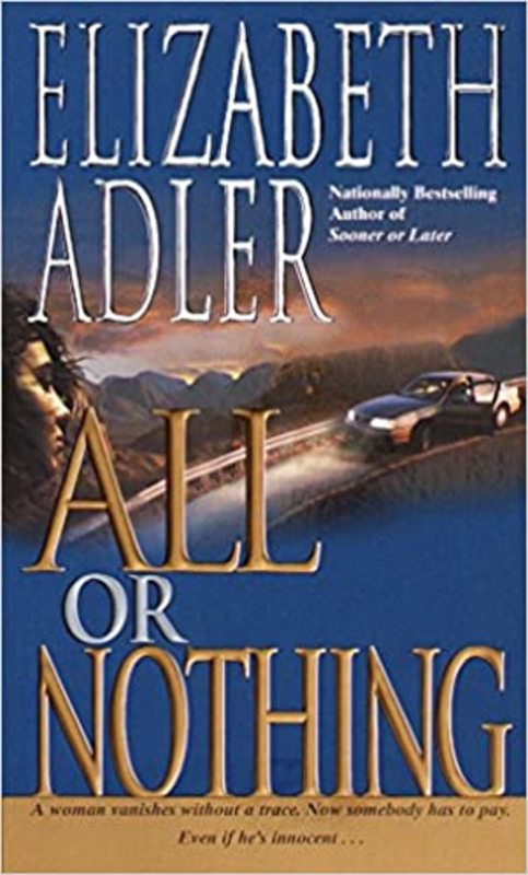 Book cover for "All or Nothing" by Elizabeth Adler