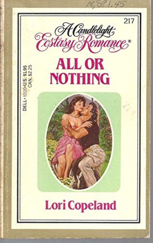 Book cover for "All or Nothing" by Lori Copeland