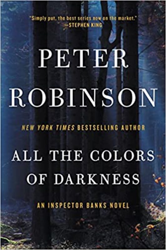 Book cover for "All the Colors of Darkness" by Peter Robinson
