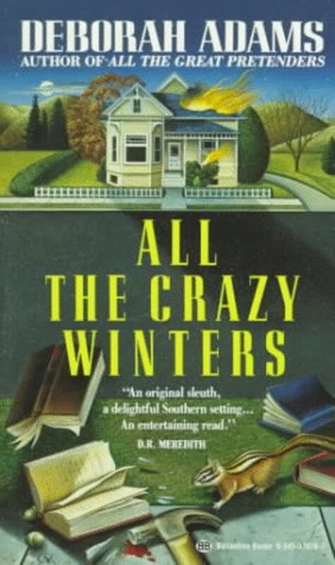 Book cover for "All the Crazy Winters" by Deborah Adams