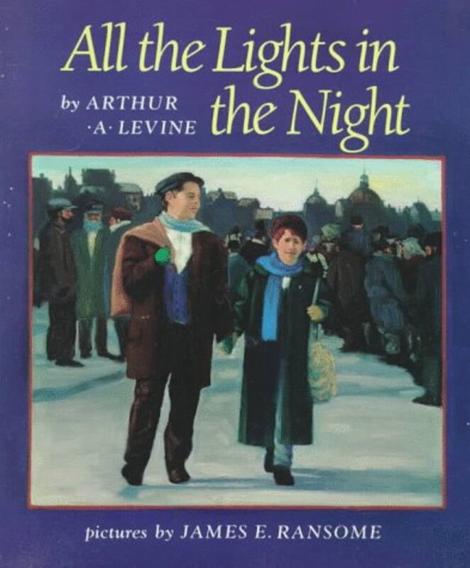 Book cover for "All the Lights in the Night" by James E Ransome