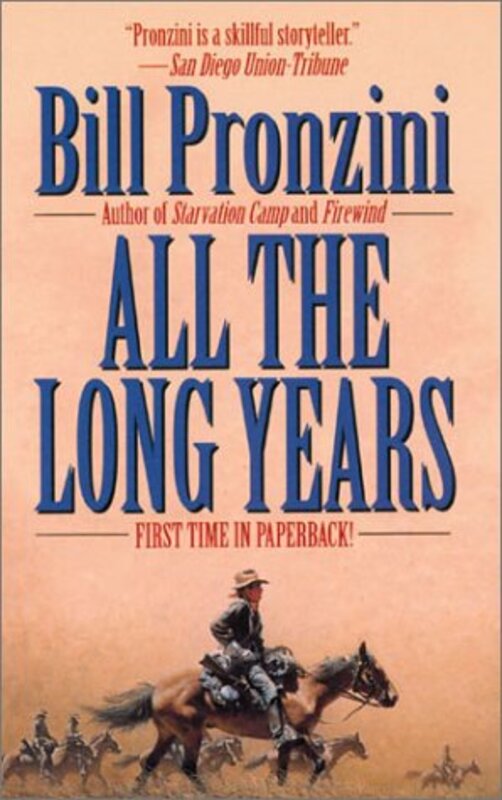 Book cover for "All the Long Years" by Bill Pronzini