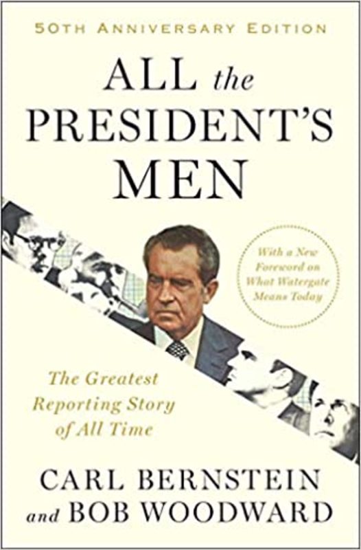 Book cover for "All the President's Men" by Bob Woodward